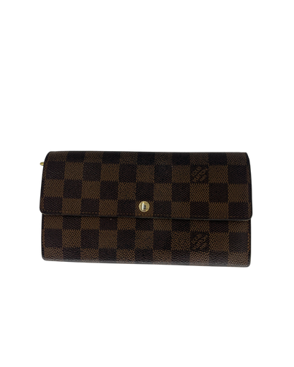 Louis Vuitton Portefeuille Sarah Damier Ebene