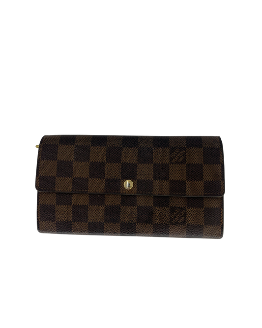 Louis Vuitton Portefeuille Sarah Damier Ebene