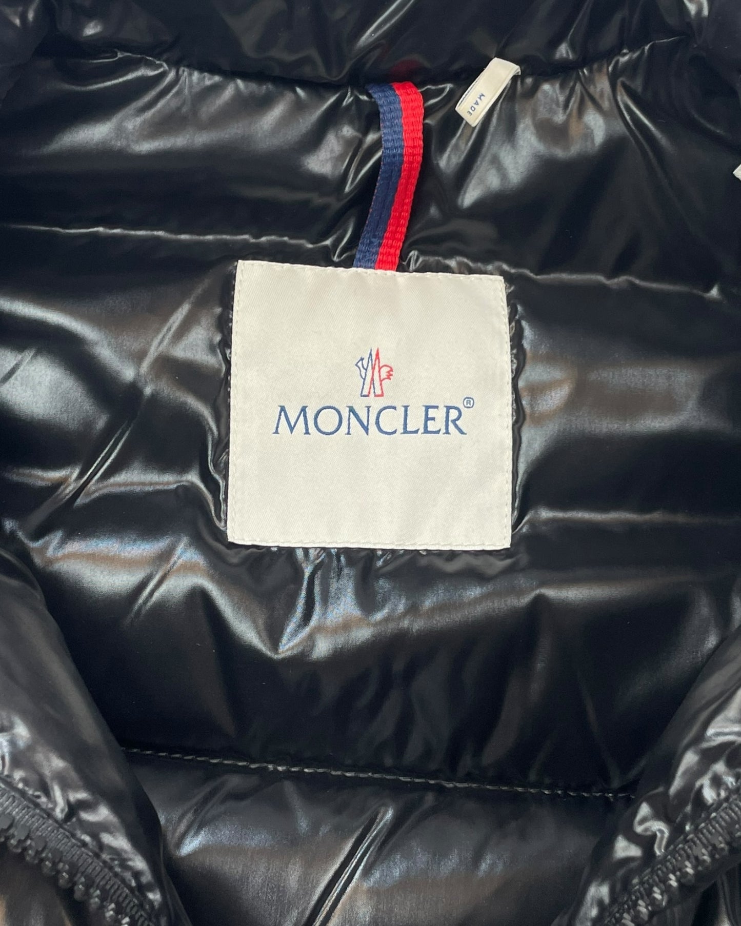 Moncler doudoune sans manche noir