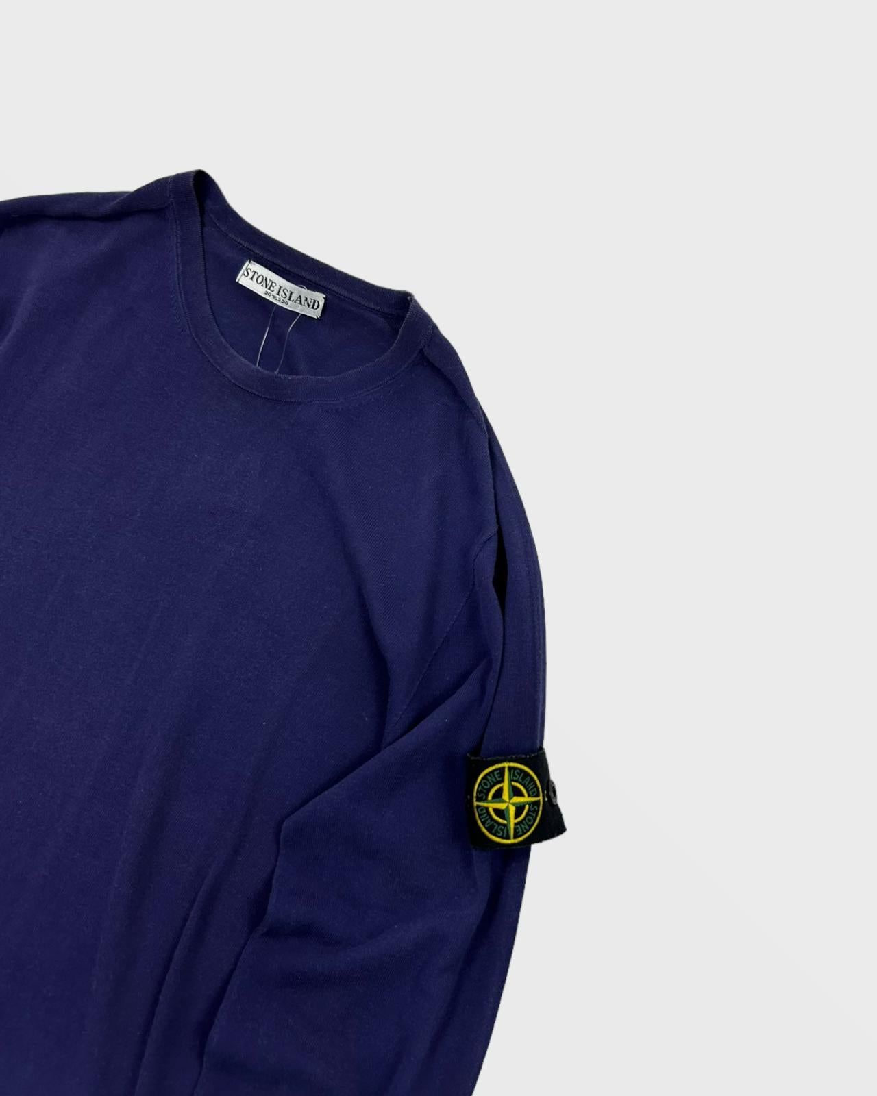 Stone Island pull bleu (L)