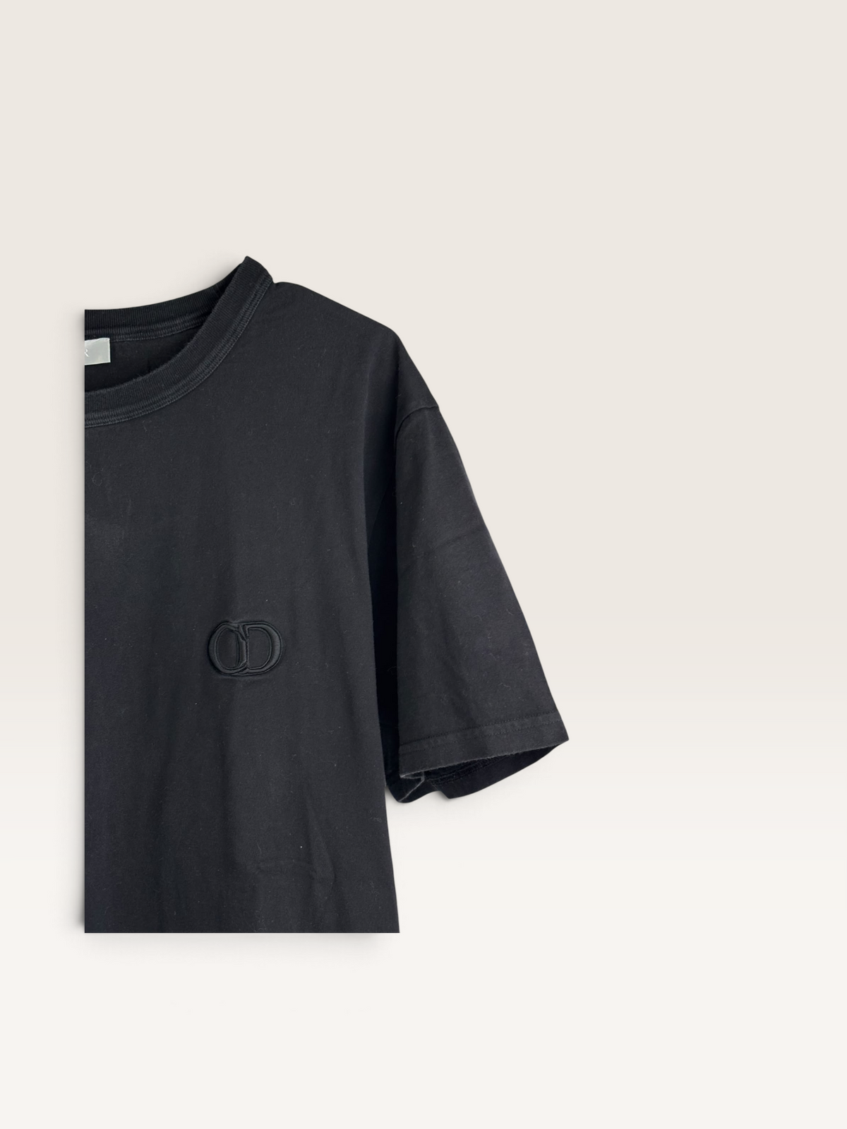 Dior t-shirt CD en coton