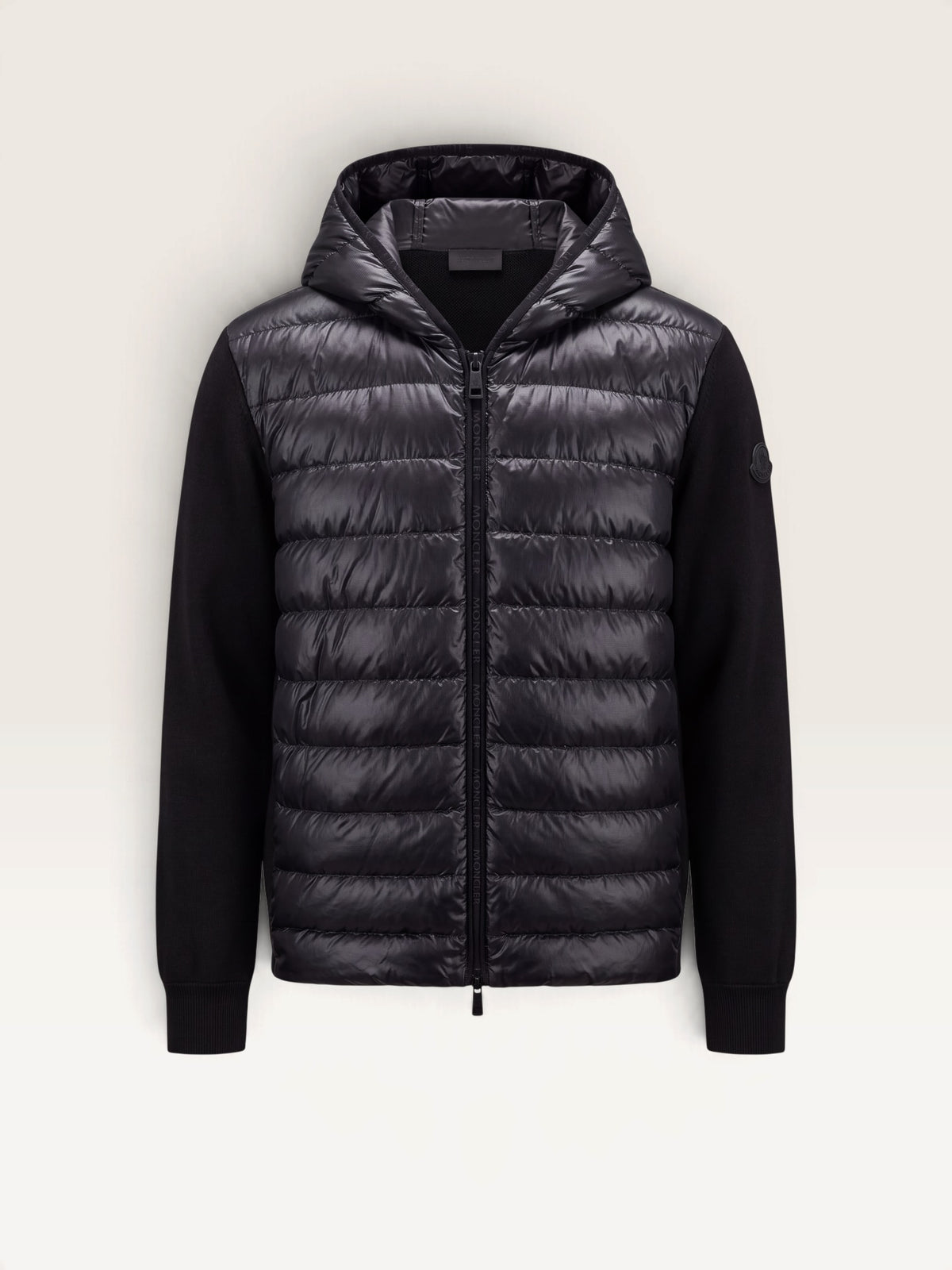 Moncler cardigan veste bi matière