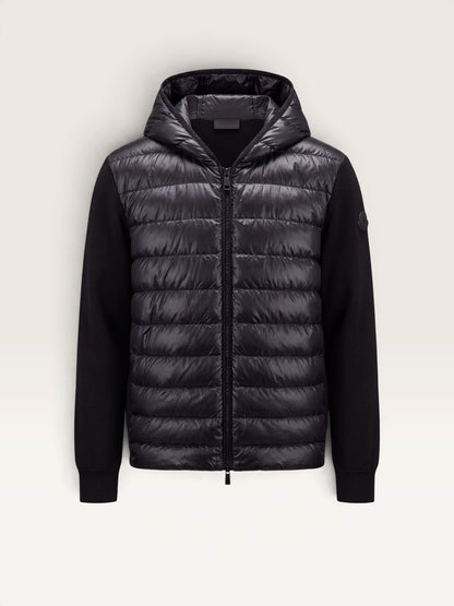 Moncler cardigan veste bi matière