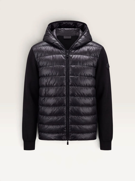 Moncler cardigan veste bi matière