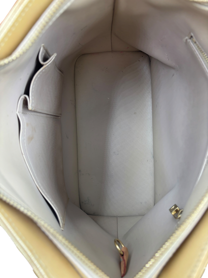Louis Vuitton Sac à main Houston Cuir vernis