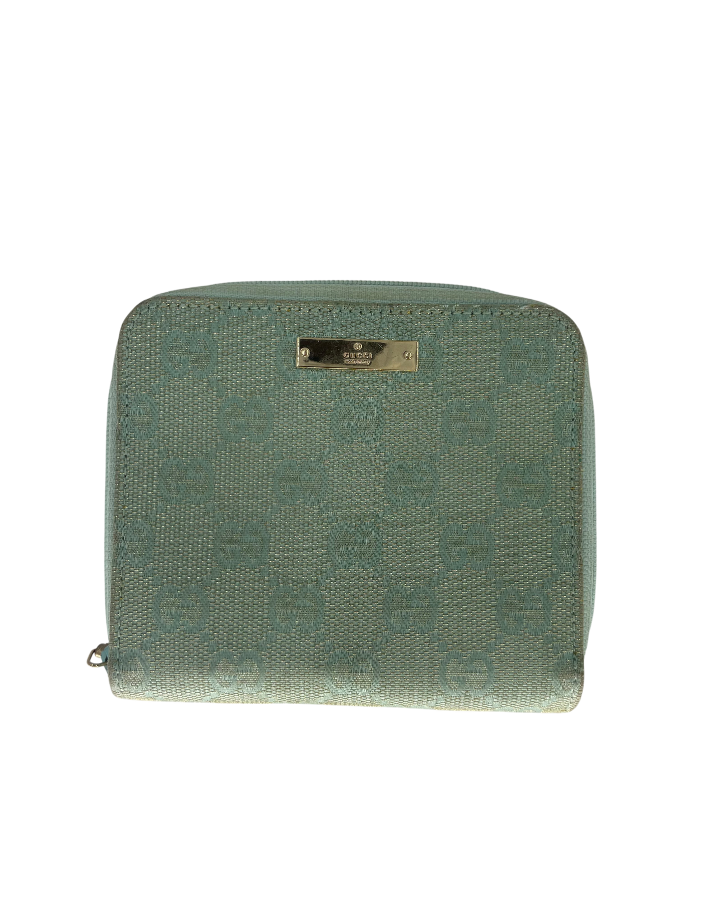 Gucci Porte-monnaie GG bleu