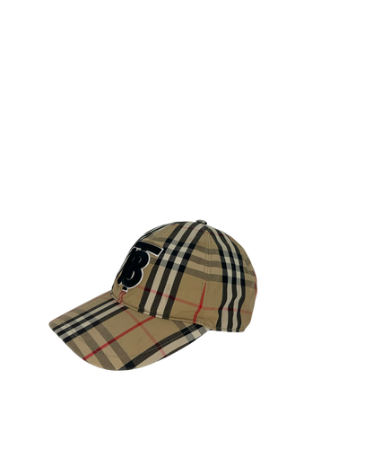 Burberry Casquette Tartan beige