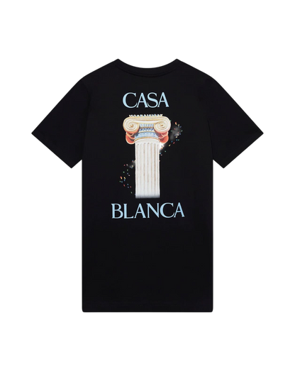 Casablanca t-shirt en coton noir