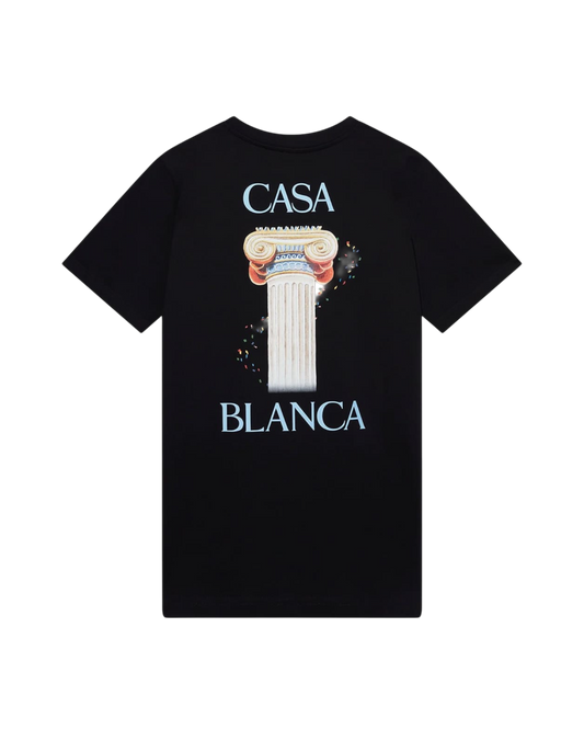 Casablanca t-shirt en coton noir
