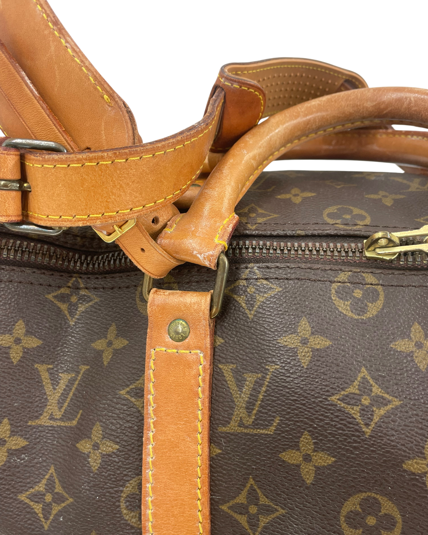 Louis Vuitton sac de voyage Keepall 50 monogram marron