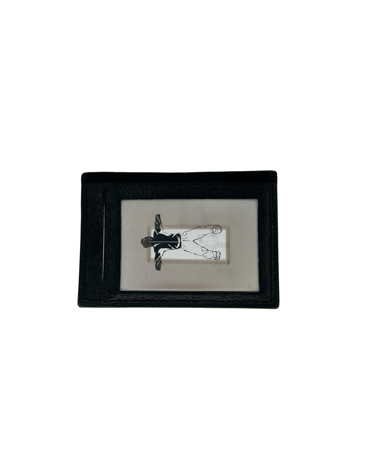 Gucci Porte-cartes cuir noir