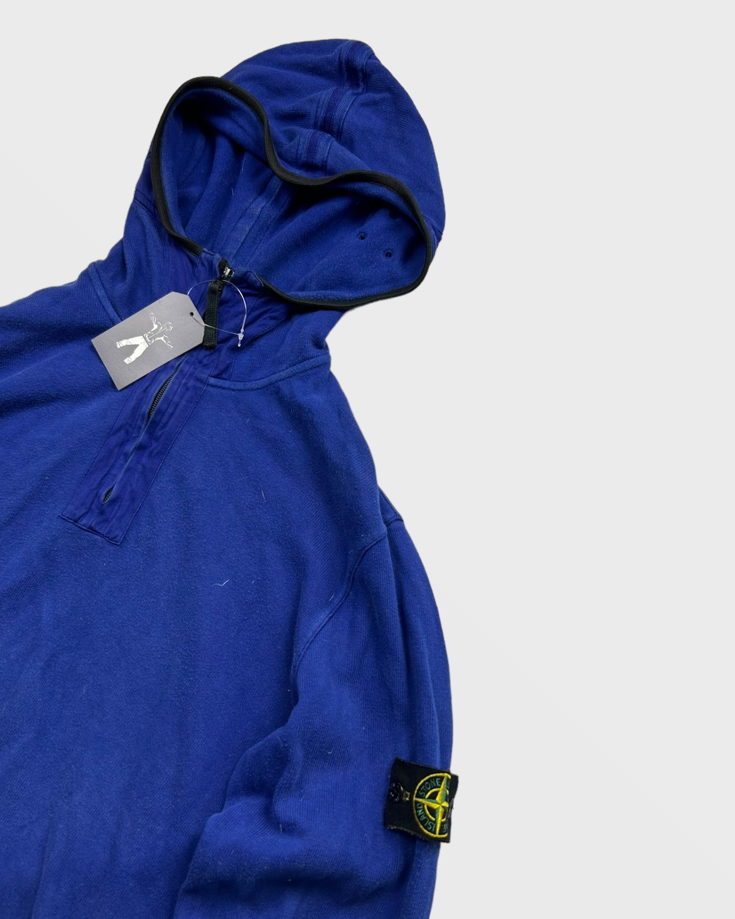 Stone island hoodie bleu / pull (L)