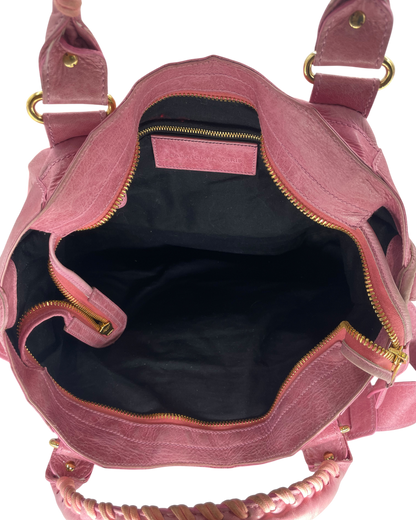 Balenciaga Sac à main City Bag rose