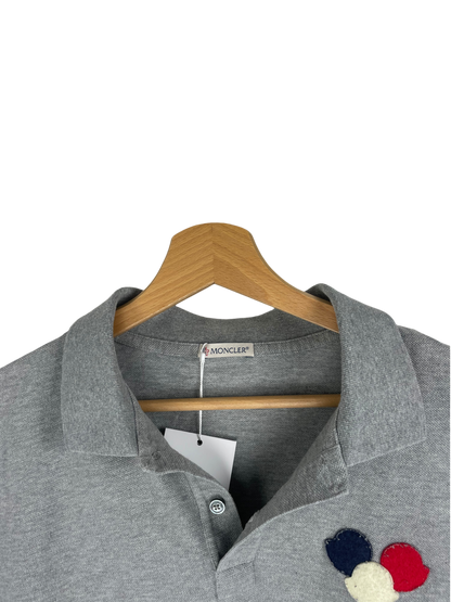 Moncler polo triple logo