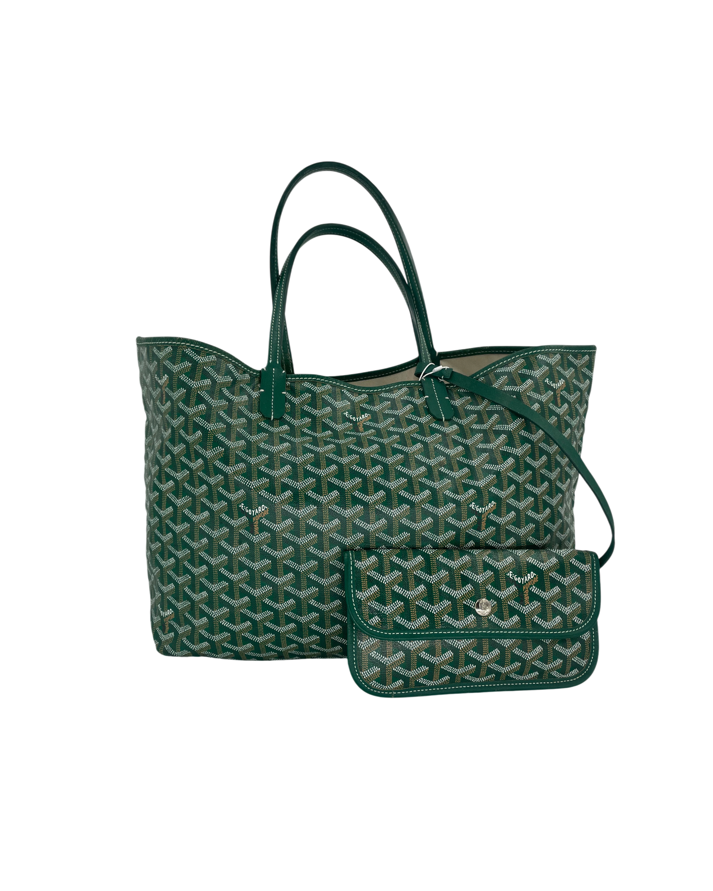 Goyard Sac à main Saint Louis vert