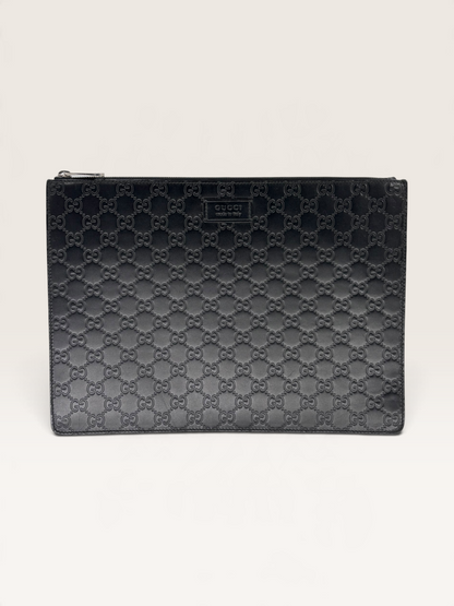 Gucci pochette GG cuir embossé