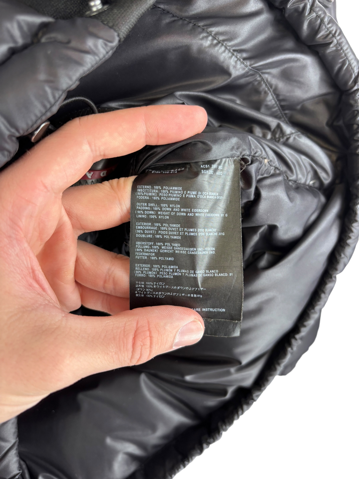 Prada Doudoune