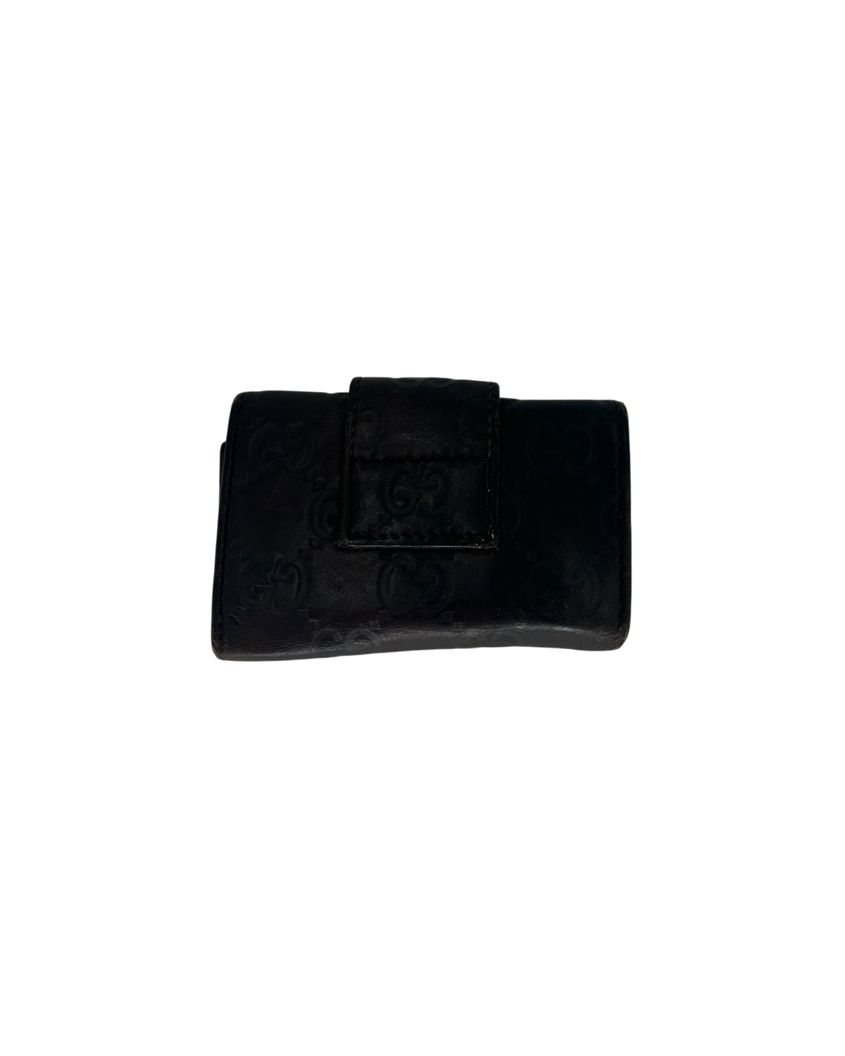 Gucci Porte-clé coeur en cuir