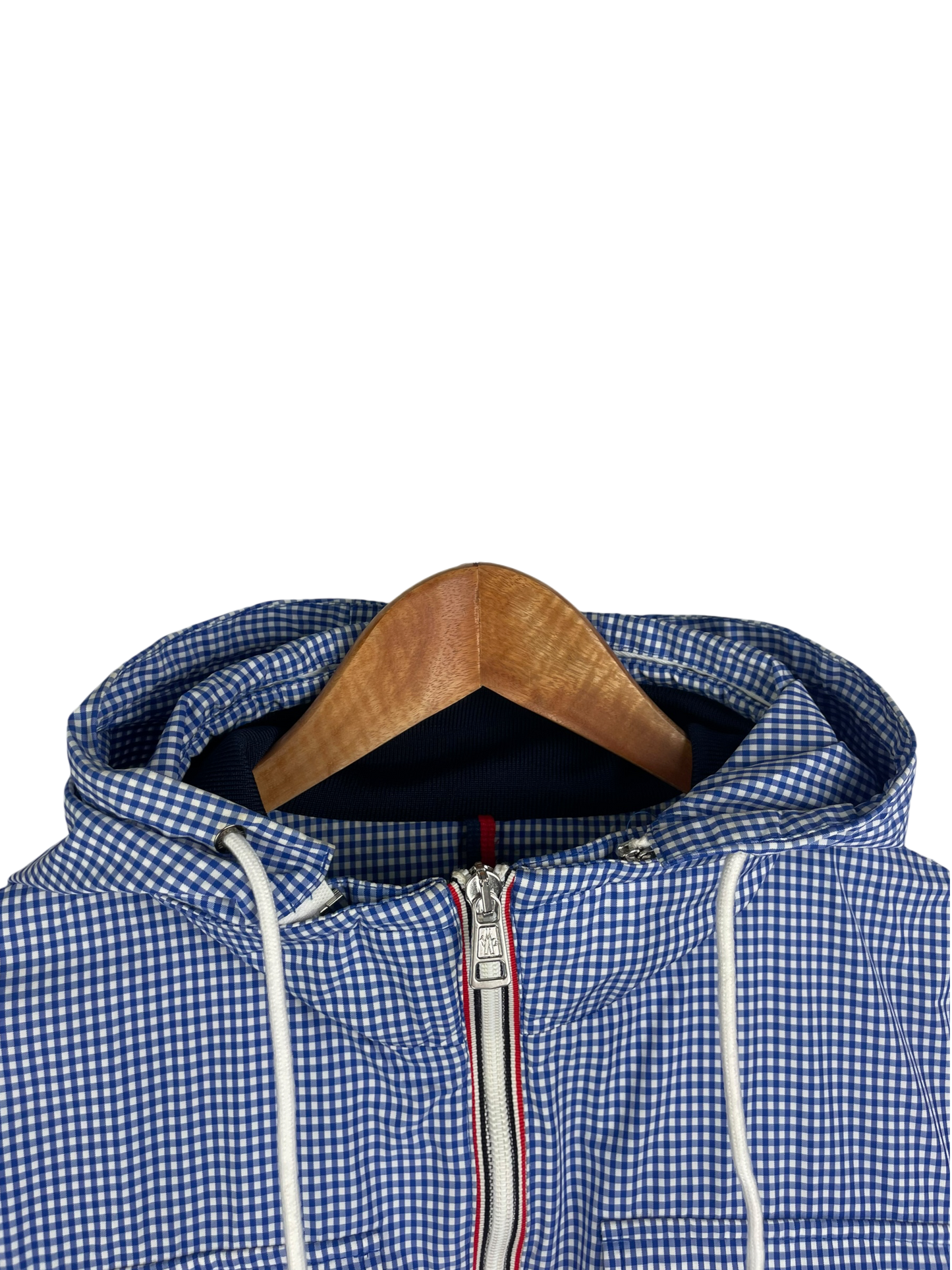 Moncler veste à carreaux