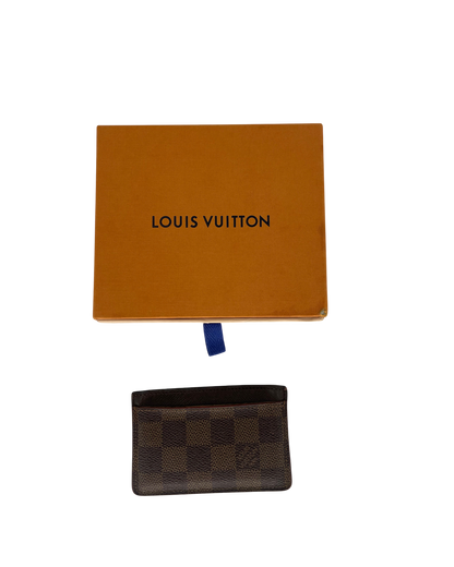 Louis Vuitton Porte-cartes damier marron