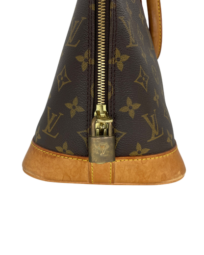 Louis Vuitton Sac à main Alma marron
