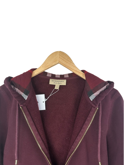 Burberry gilet à capuche