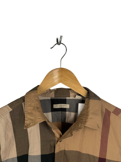 Burberry chemise à manches courtes