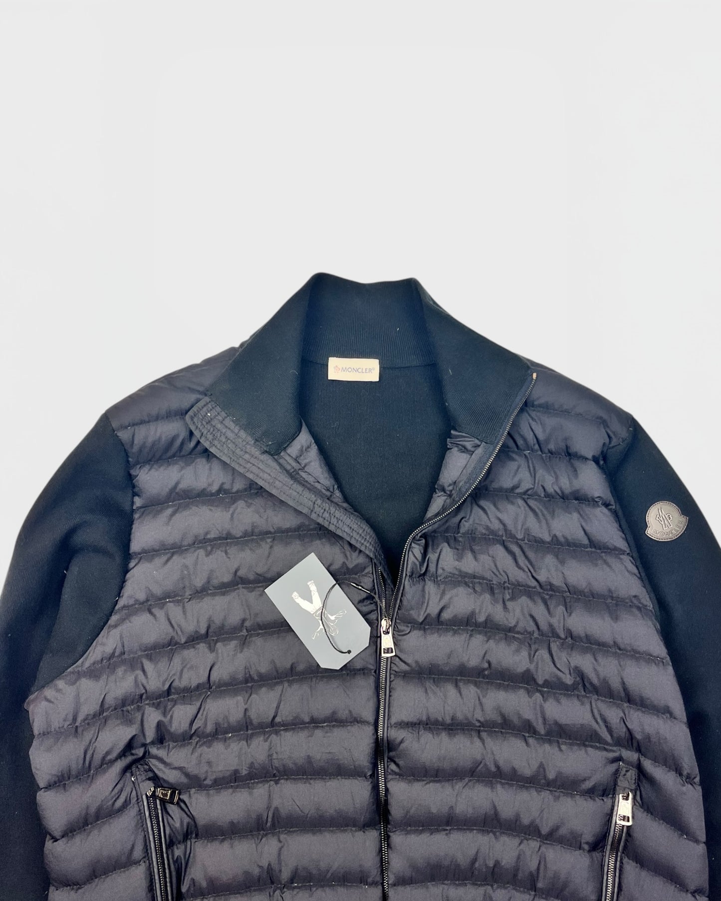 Moncler bi matière cardigan / veste