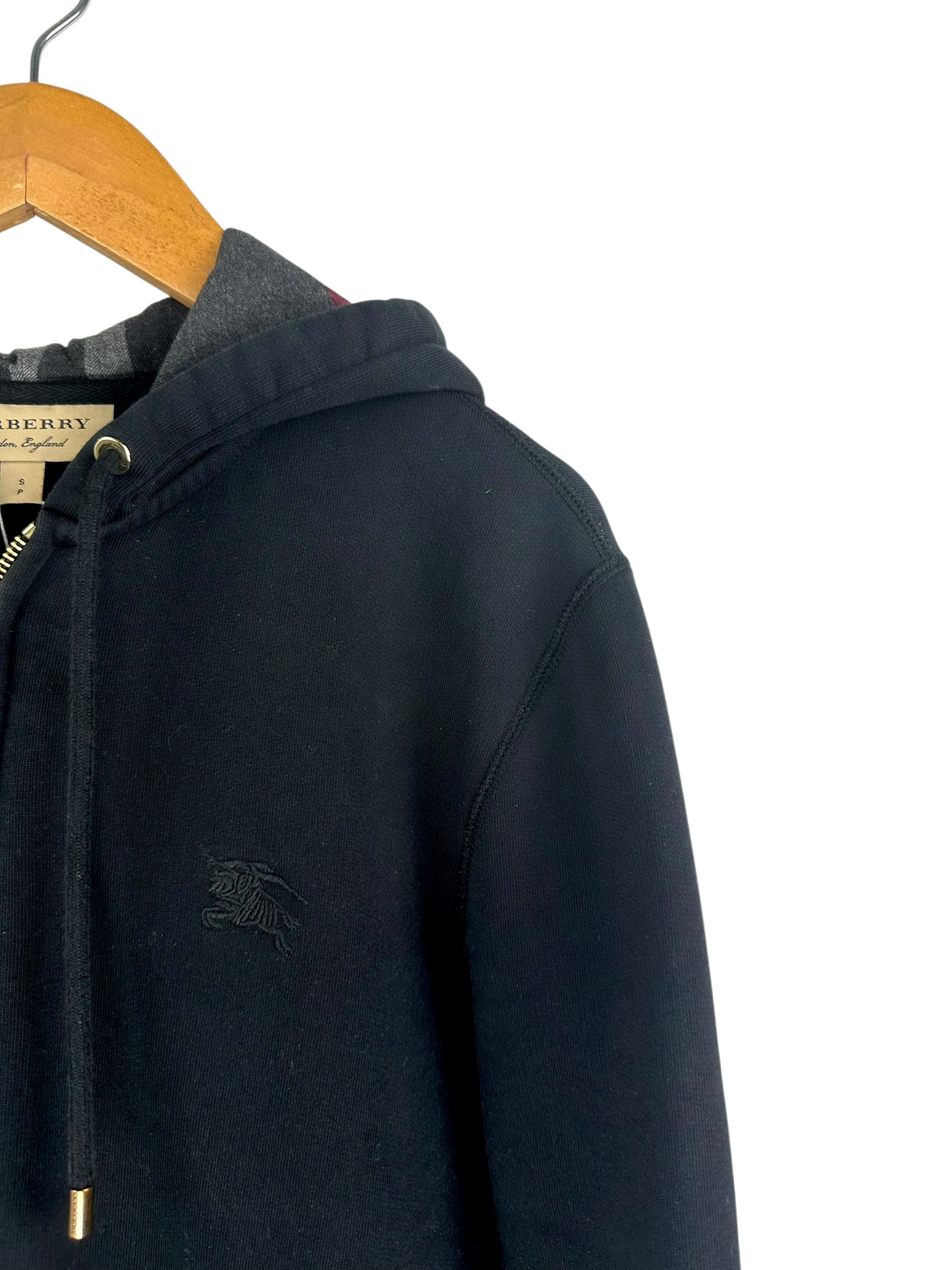 Burberry gilet à capuche