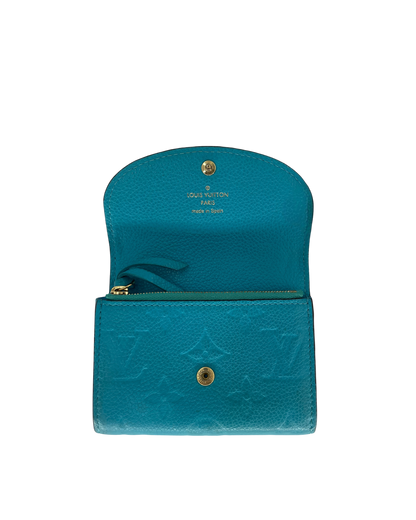 Louis Vuitton Porte-monnaie bleu