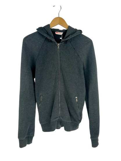 Prada gilet à capuche bi matière