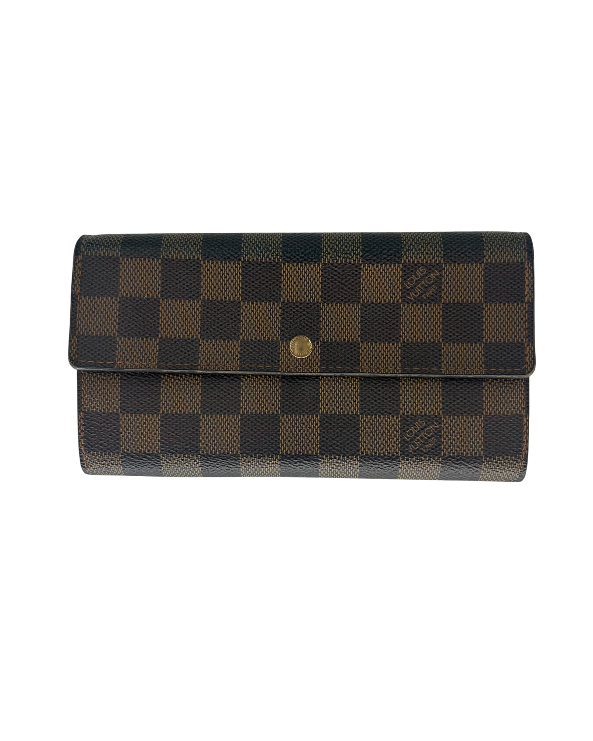 Louis Vuitton Porte-monnaie damier ébène