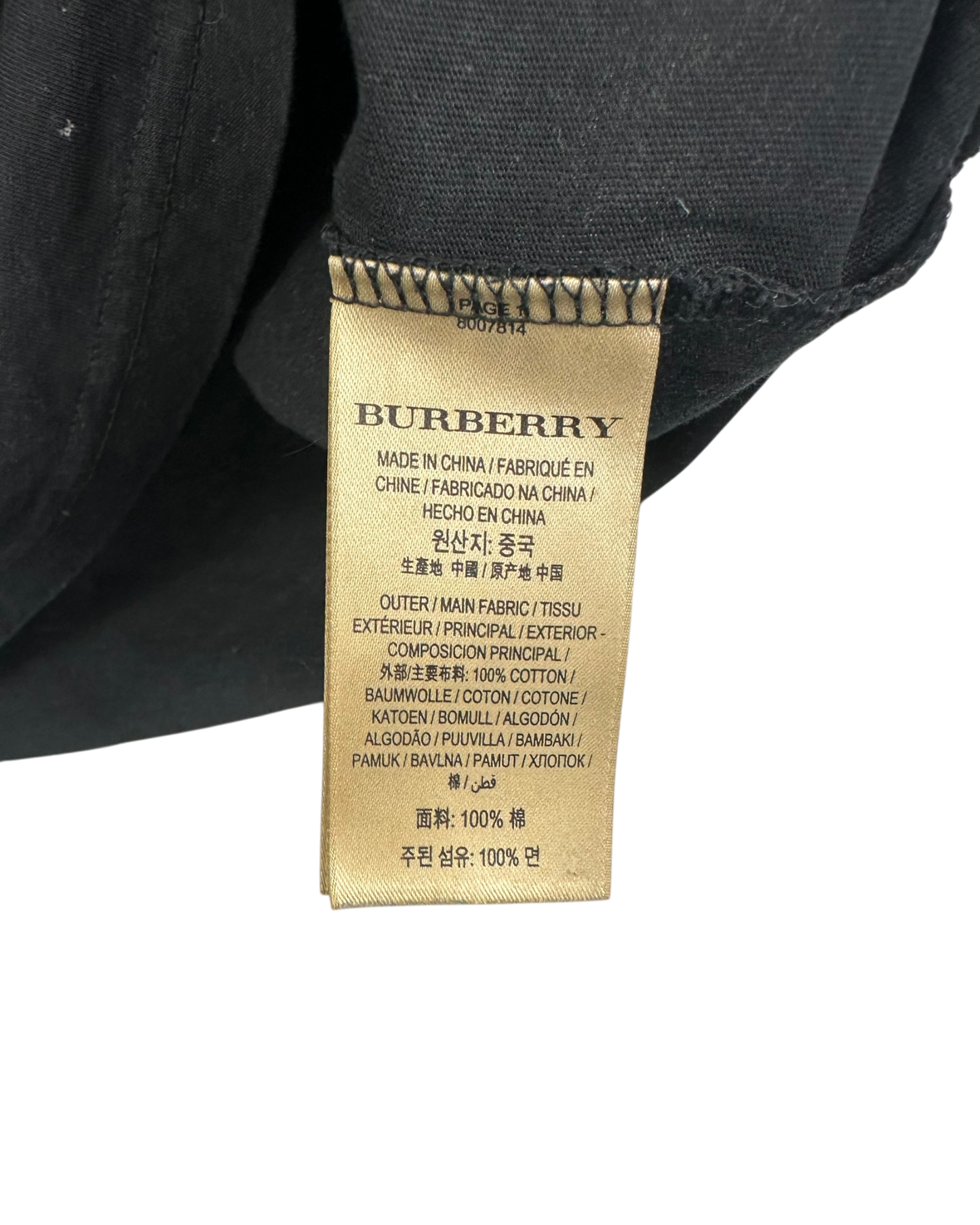 Burberry t-shirt