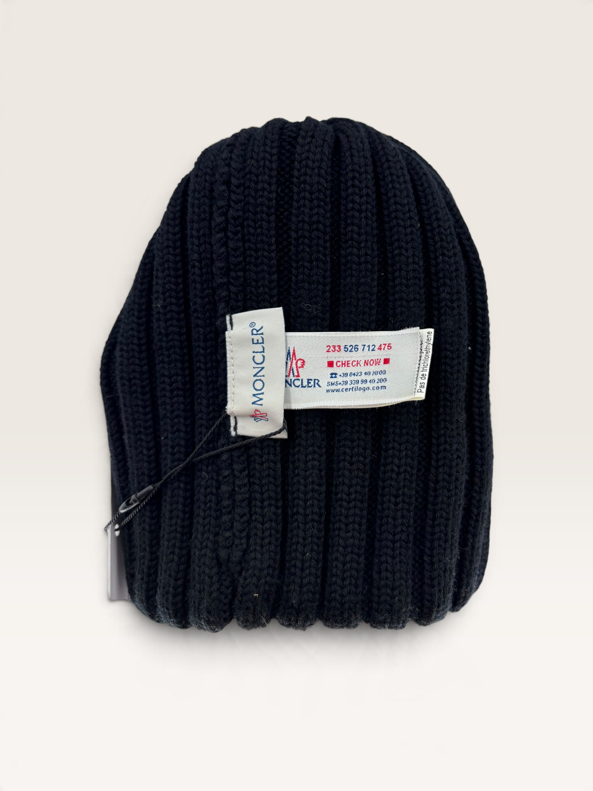 Moncler bonnet en laine