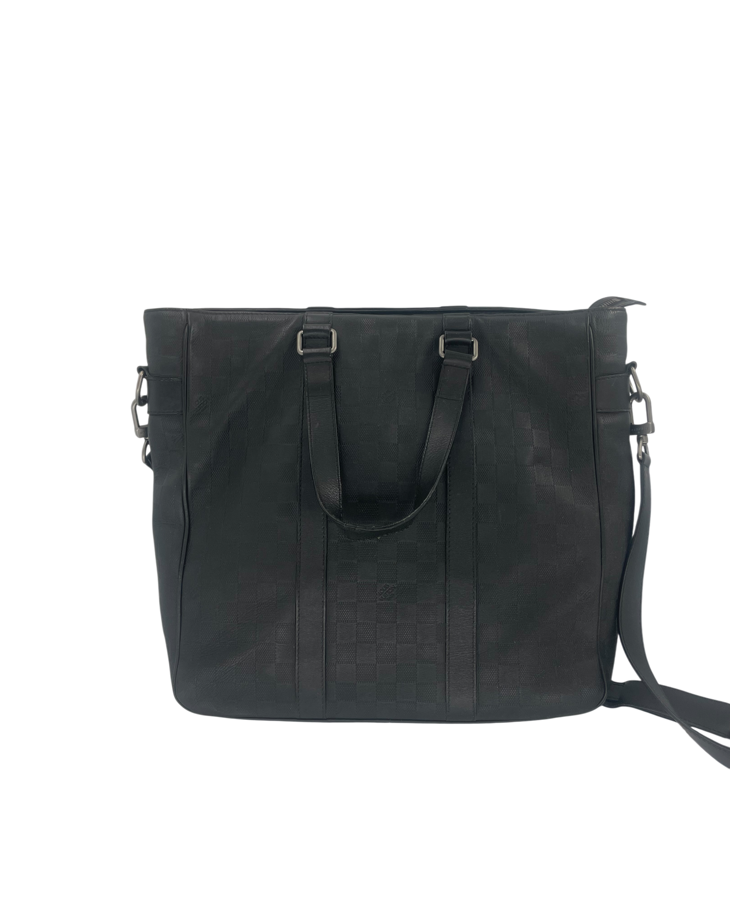 Louis Vuitton Sac bandoulière en cuir noir
