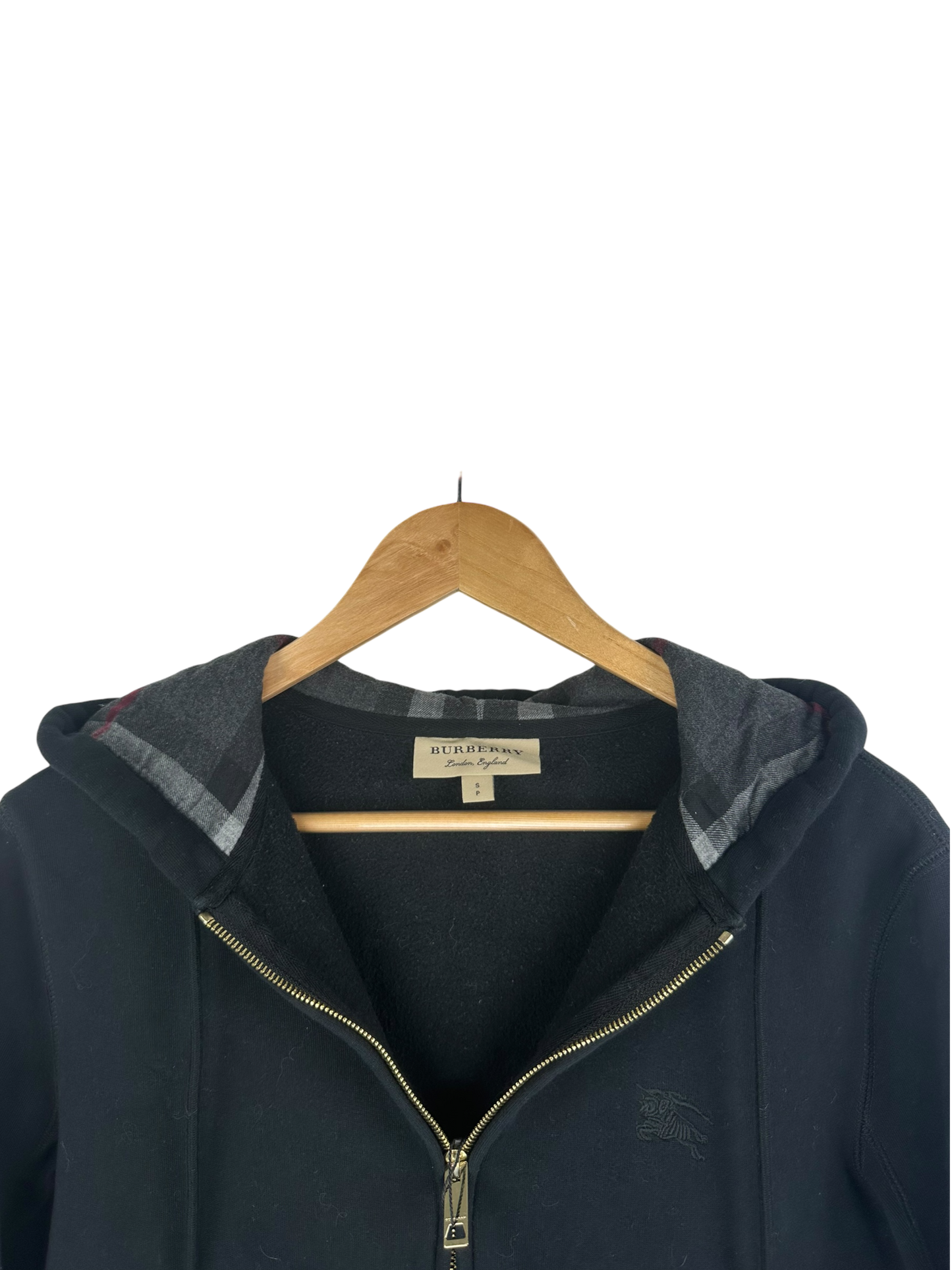 Burberry gilet à capuche