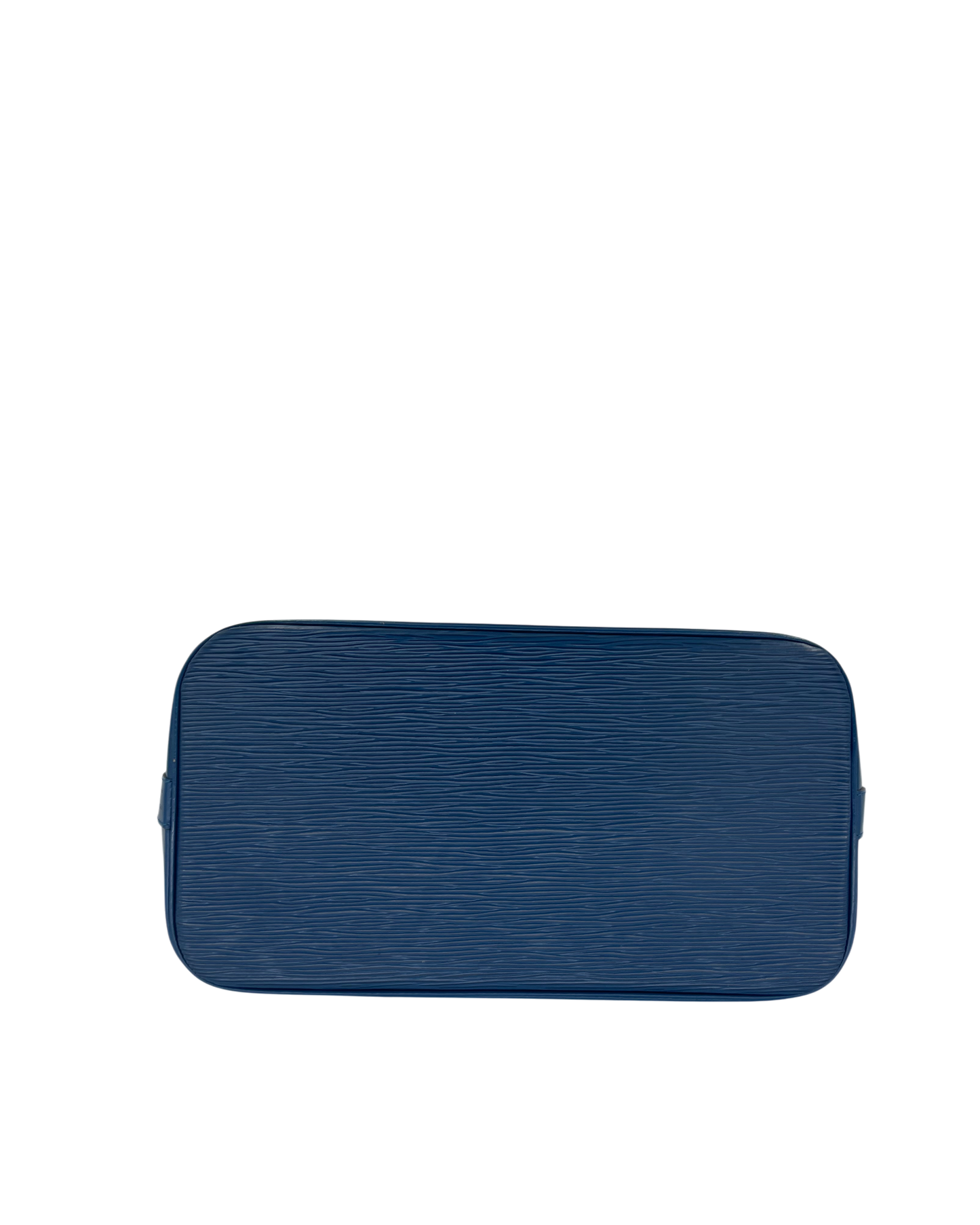 Louis Vuitton sac à main Alma épi bleu