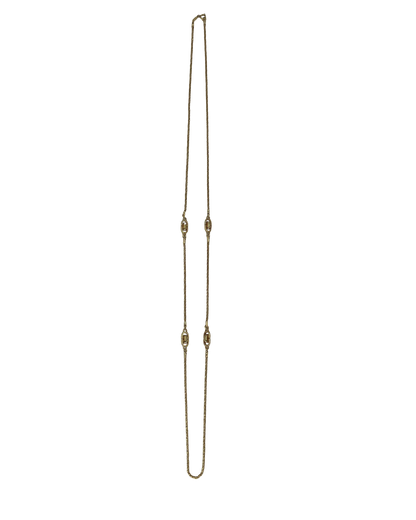 Dior Collier sautoir doré
