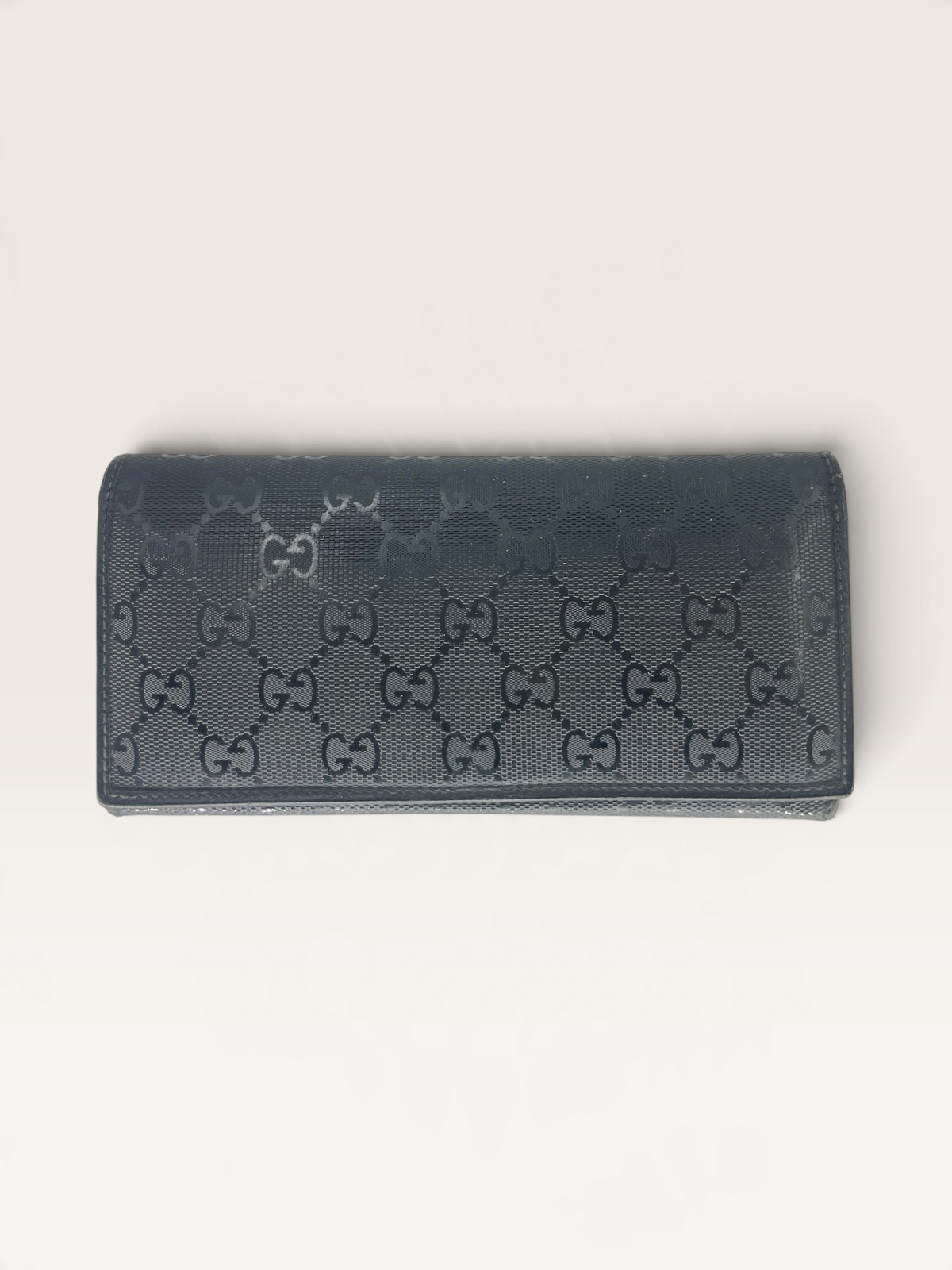 Gucci Portefeuille cuir vernis