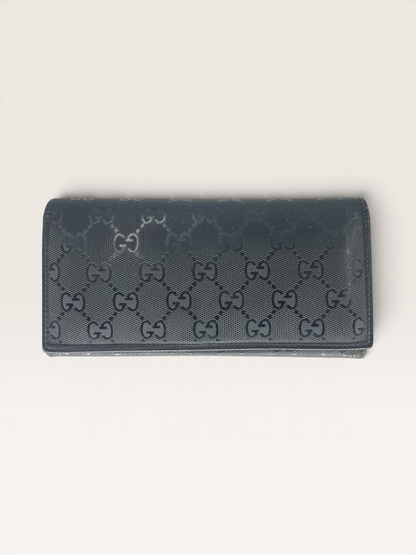 Gucci Portefeuille cuir vernis