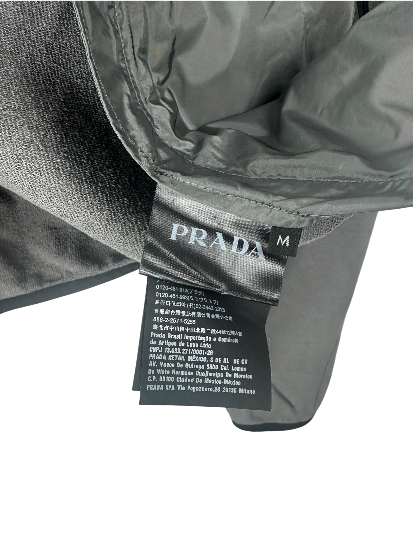 Prada veste bi-matière