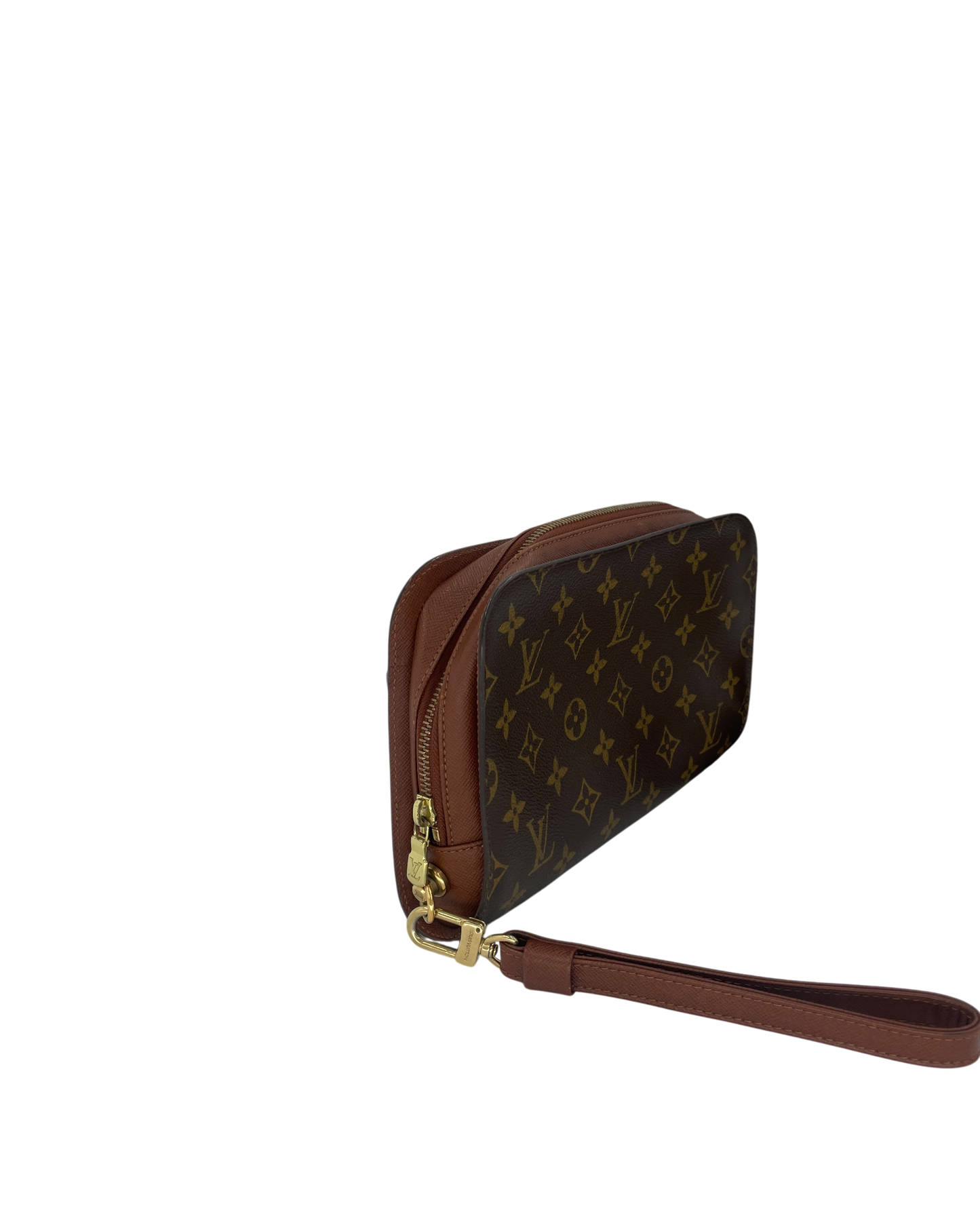 Louis Vuitton Pochette monogram marron