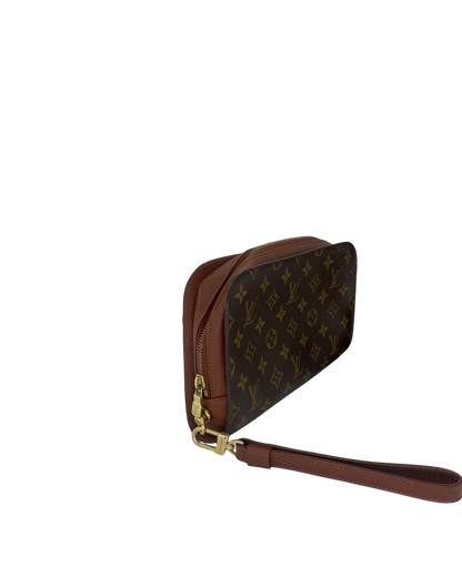 Louis Vuitton Pochette monogram marron