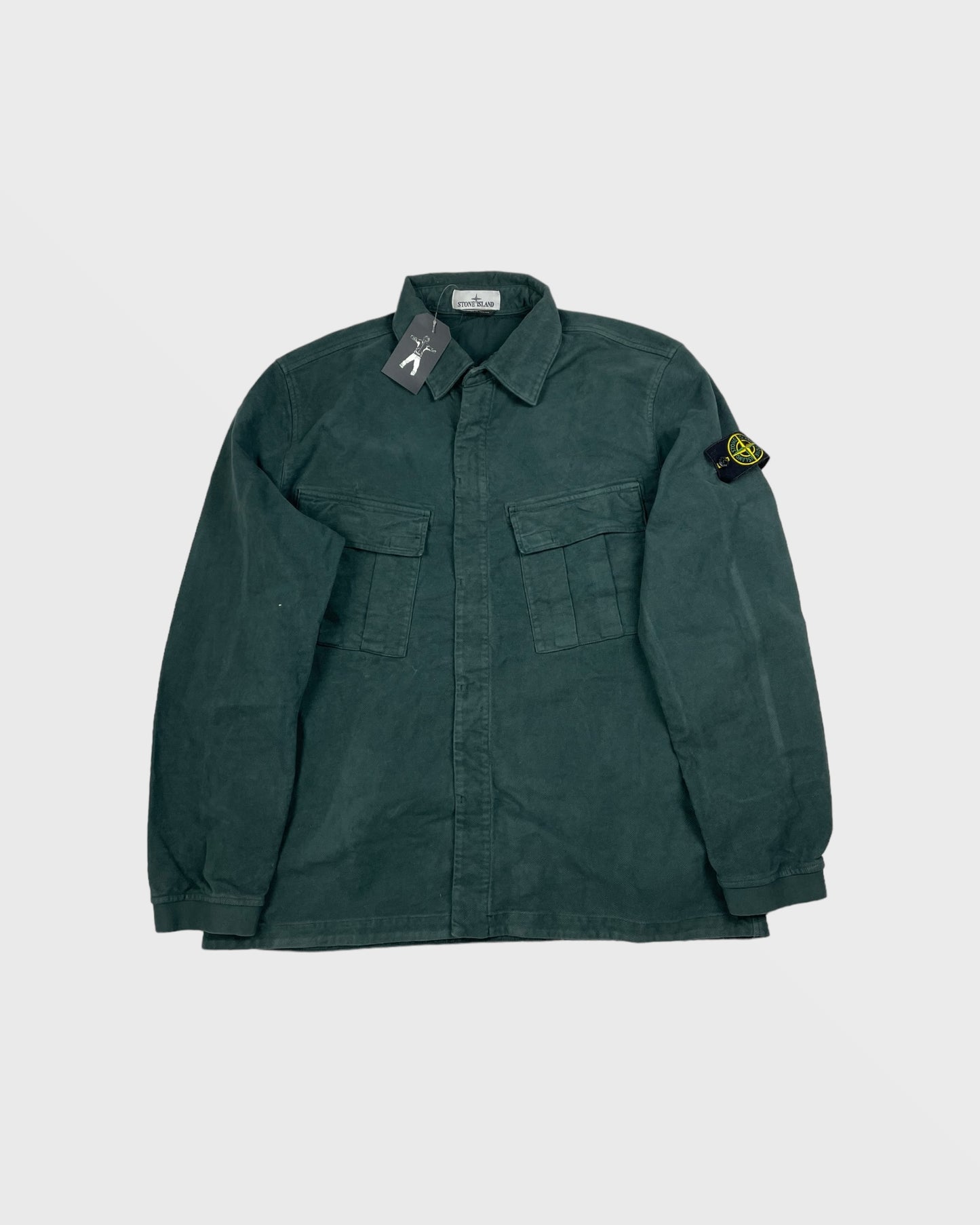 Stone island overshirt / veste vert sapin (L)