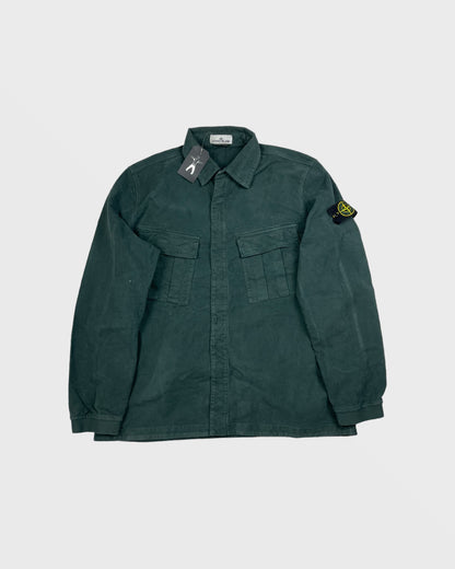 Stone island overshirt / veste vert sapin (L)