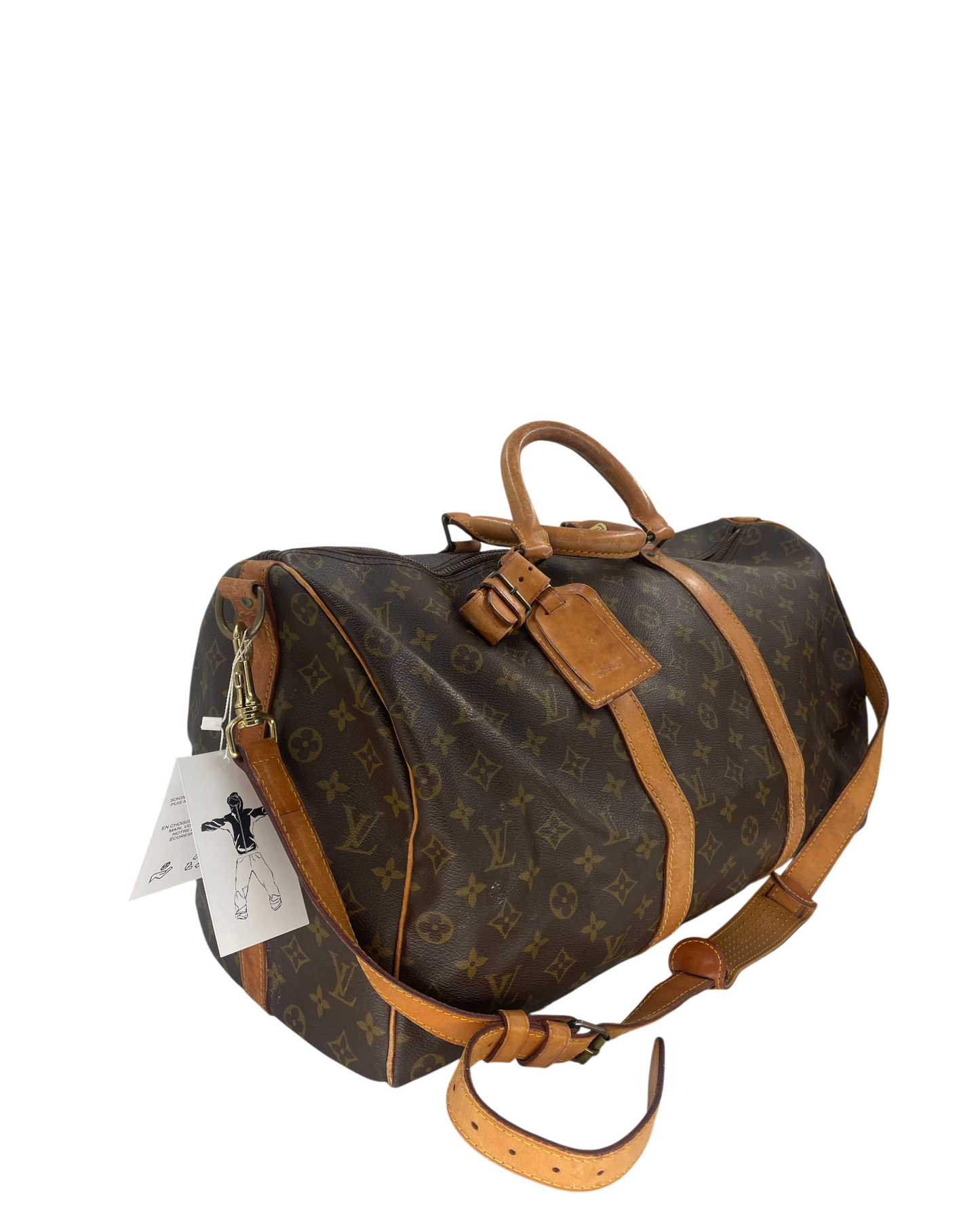 Louis Vuitton sac de voyage Keepall 50 monogram marron