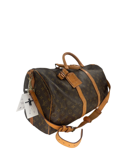 Louis Vuitton sac de voyage Keepall 50 monogram marron