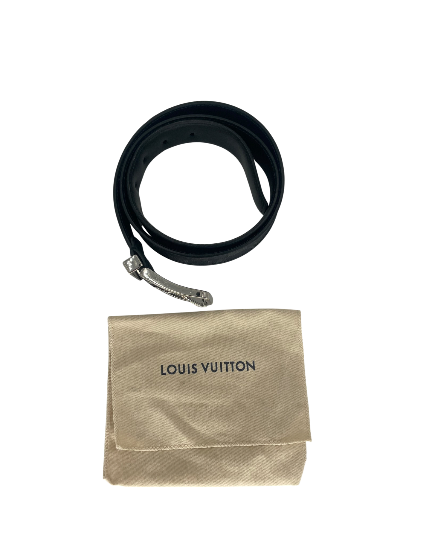 Louis Vuitton ceinture damier noir