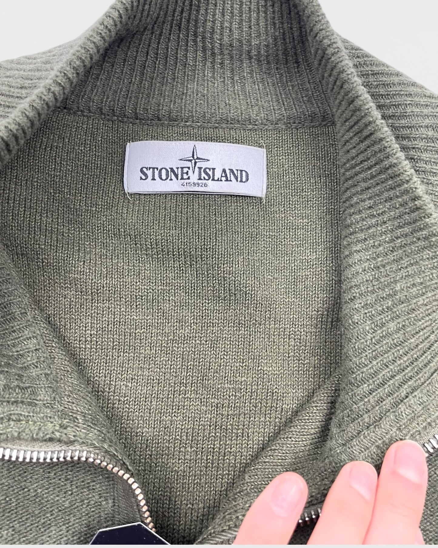 Stone island veste / gilet kaki (L)