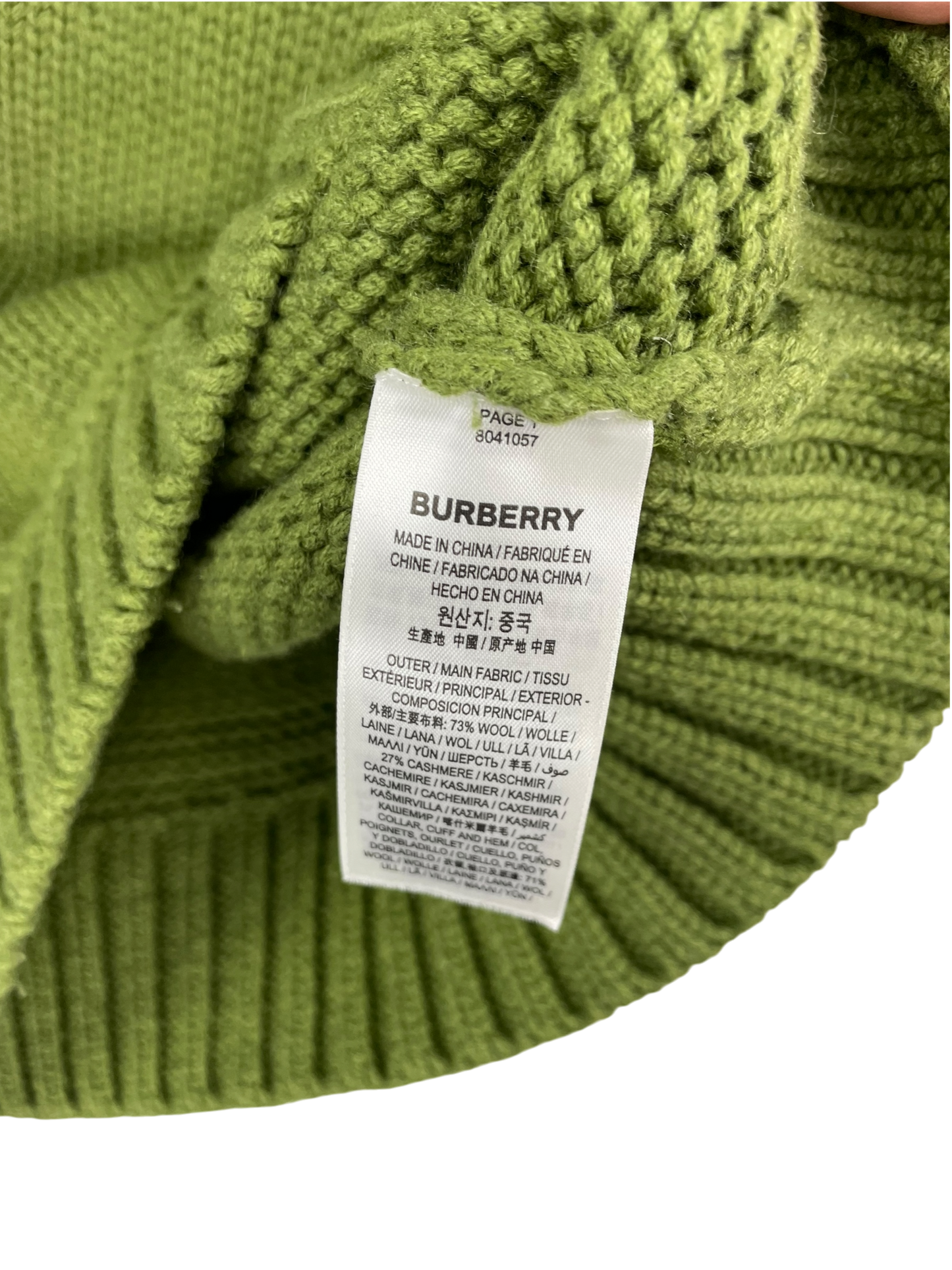 Burberry pull